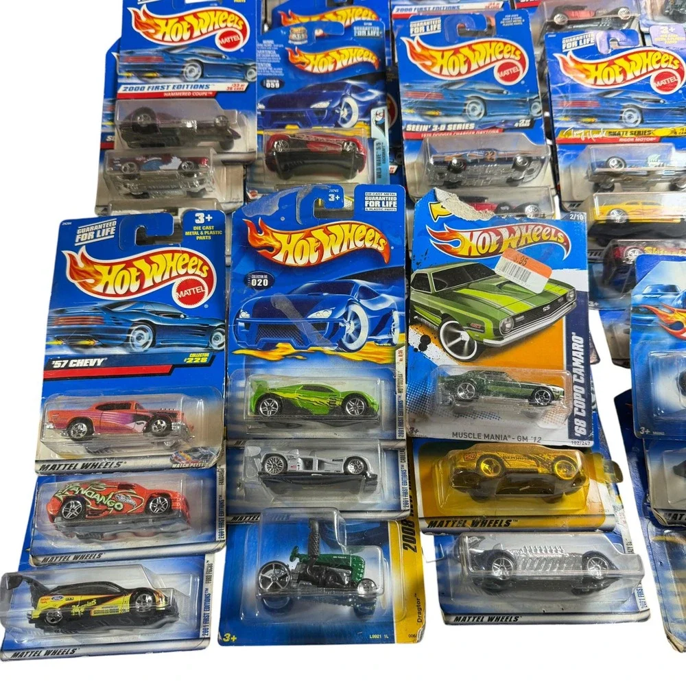 Hot Wheels Lot of 73 Vintage to Modern First Editions 68 COPO Camaro 57 Chevy